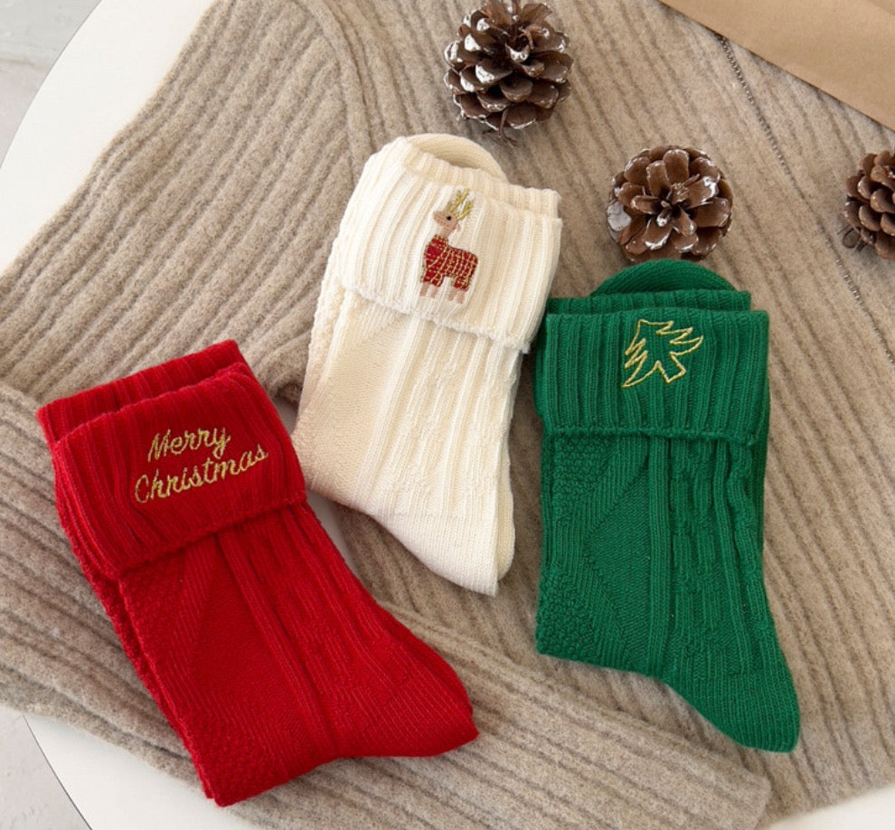 Christmas Grip Socks