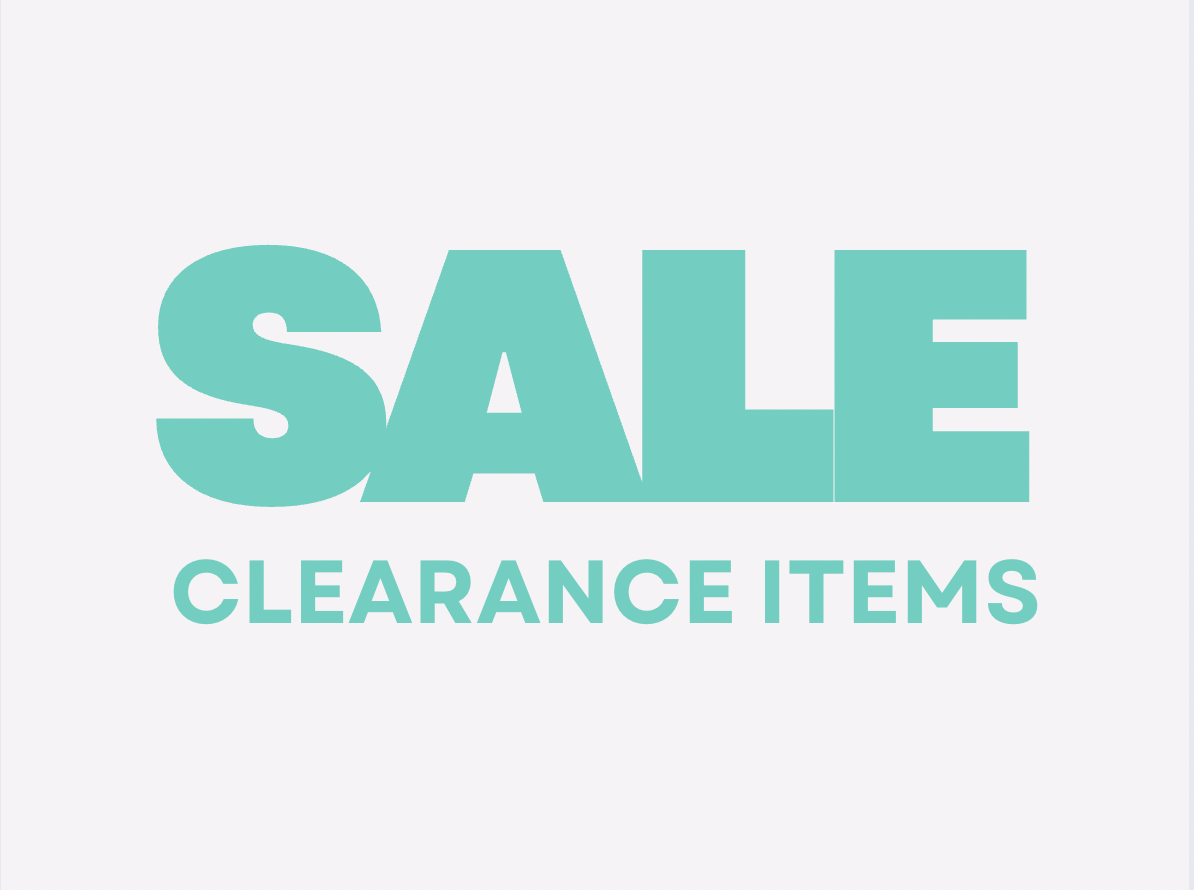 Clearance Sale