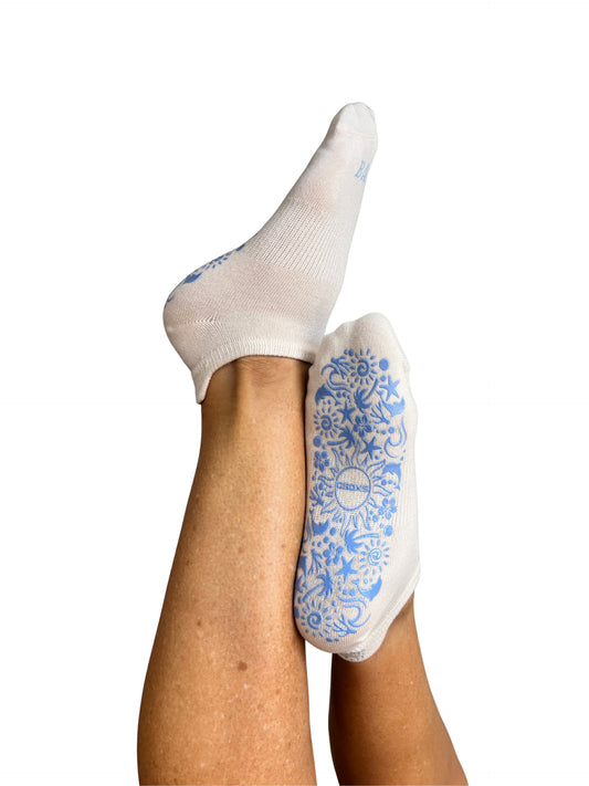 Beach Babe Low Rise Grip Socks