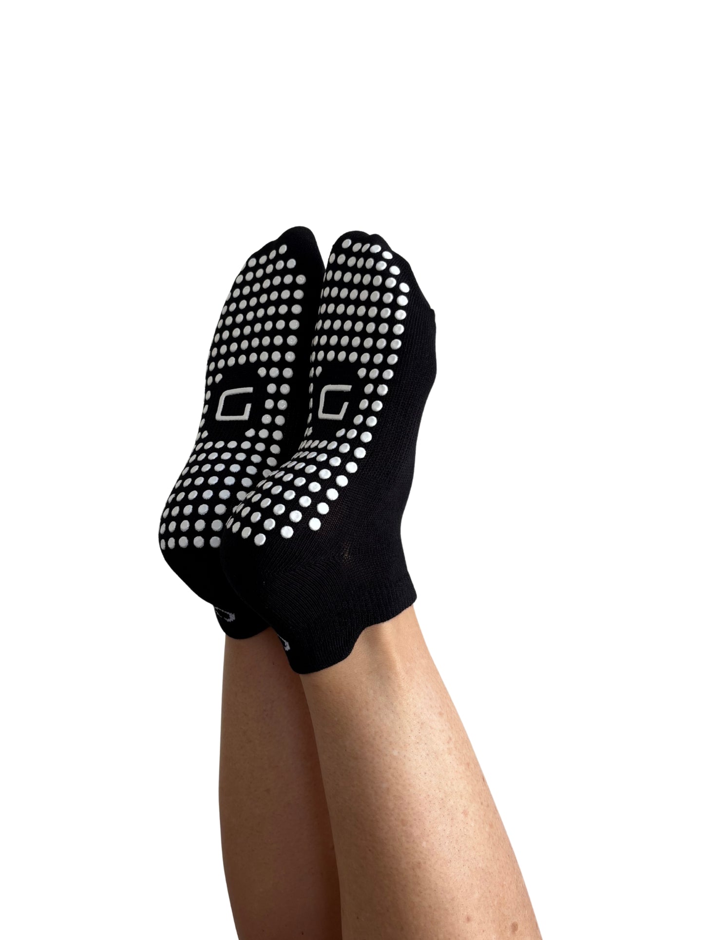Black Classic Grip Socks