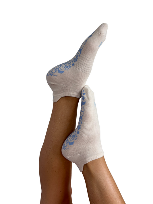 Beach Babe Low Rise Grip Socks