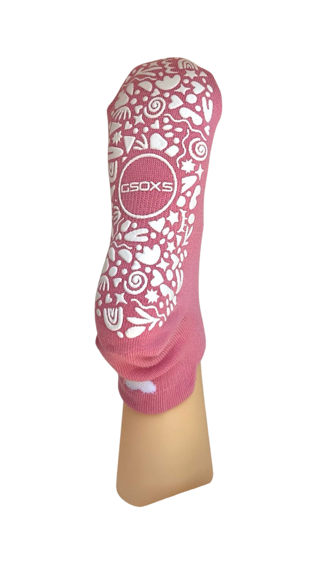 ‘you are beautiful’ (Pink) Grip Socks
