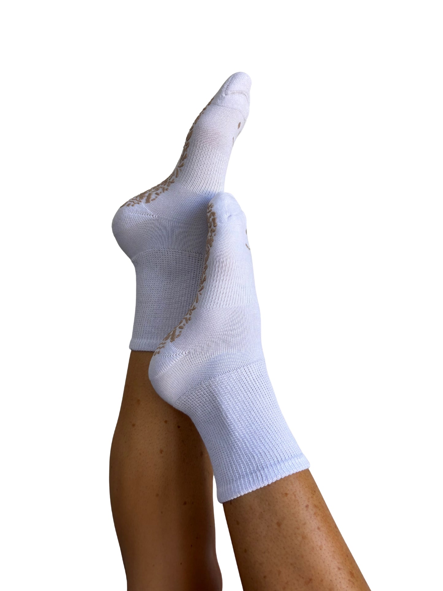 Diabetic Friendly Therapeutic Full Crew Grip Socks