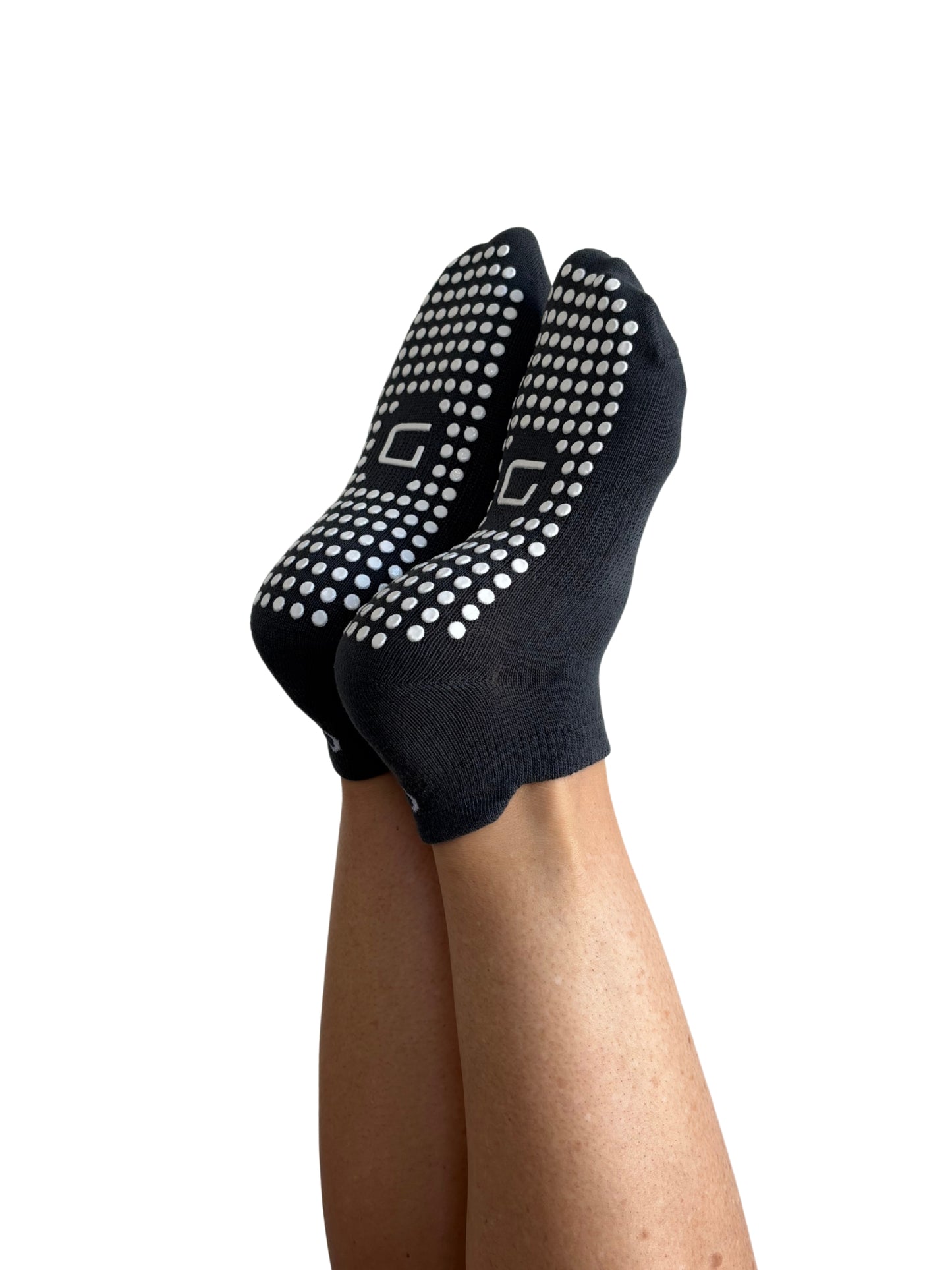 Grey Classic Grip Socks