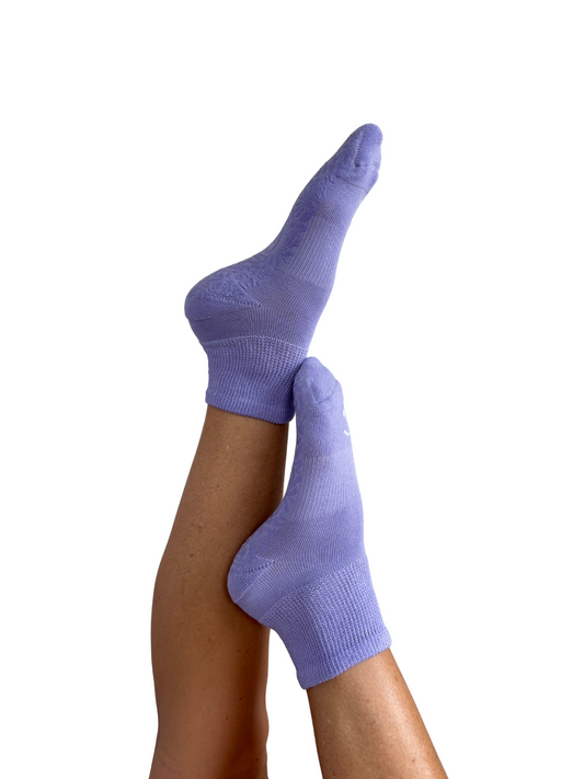 Diabetic Friendly Therapeutic Grip Socks (Lilac)