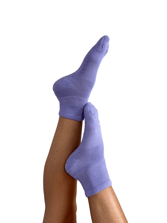 Diabetic Friendly Therapeutic Grip Socks (Lilac) - GSOXS