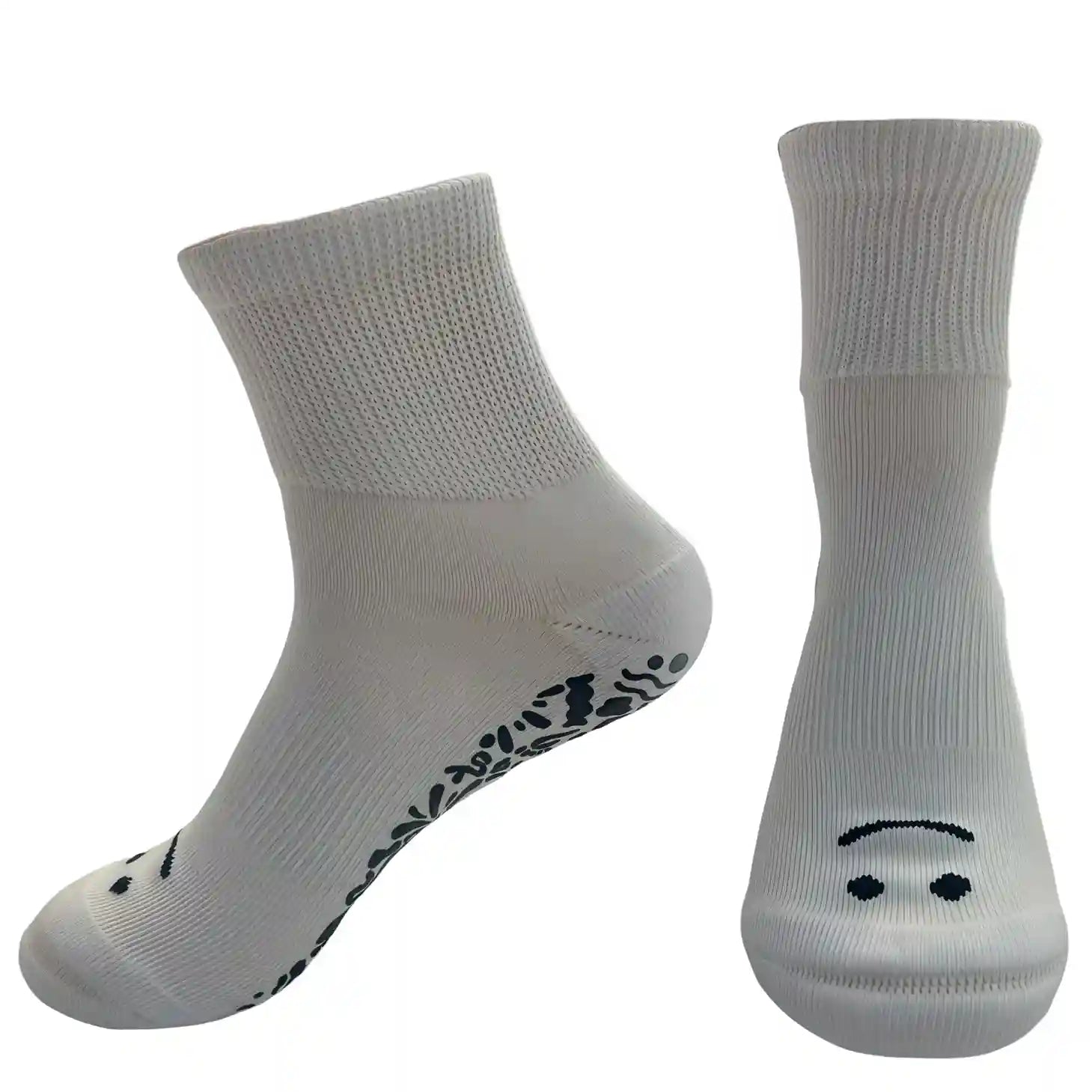 Lightweight running socks with compression support