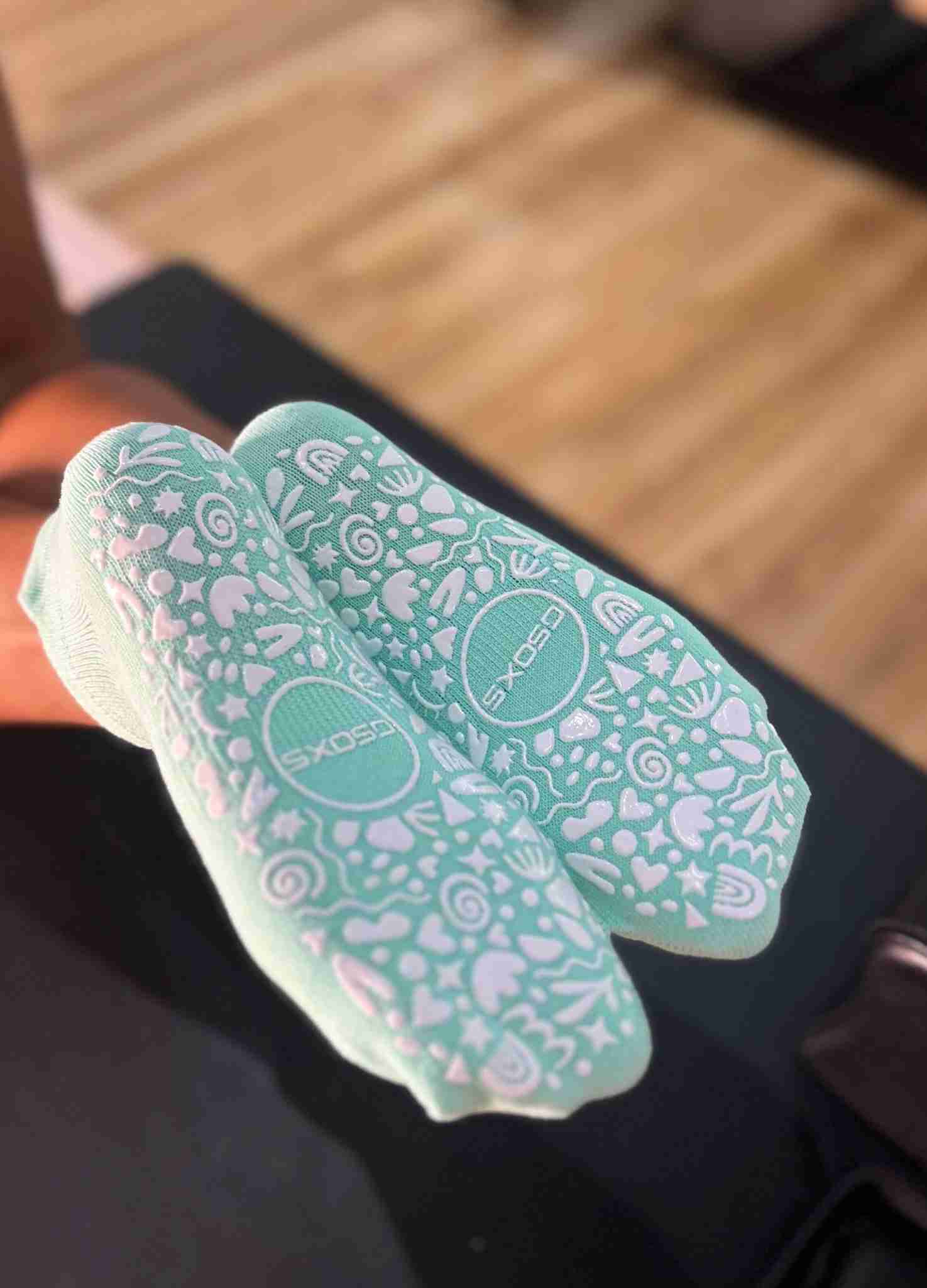 ‘you are strong’ (Mint) Grip Socks - GSOXS